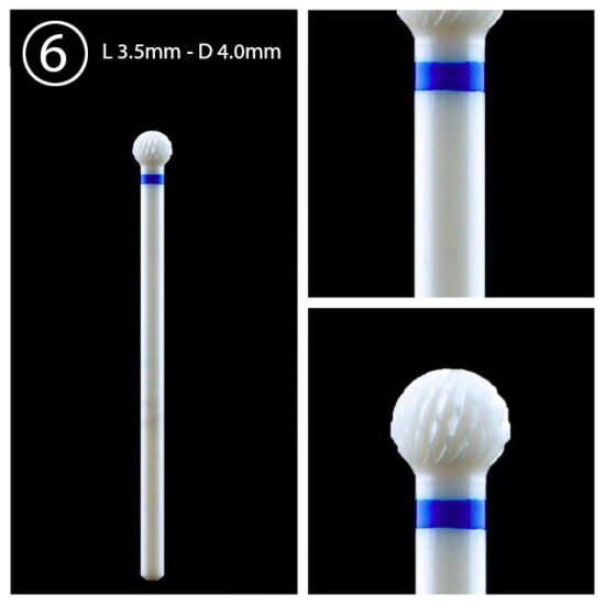 Mũi mài Wilson Mũi Mài Zirconia số 6 size 4mm – L3.5mm