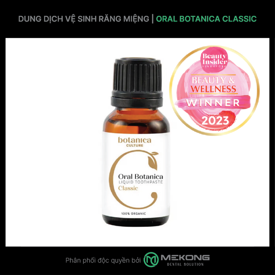 Dung dịch vệ sinh răng miệng Oral Botanica Classic 15ml