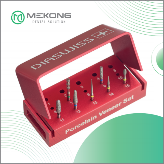 Mũi khoan Diawiss - Thụy Sỹ Bộ Mũi Lâm Sàng Veneer Set | DIASWISS