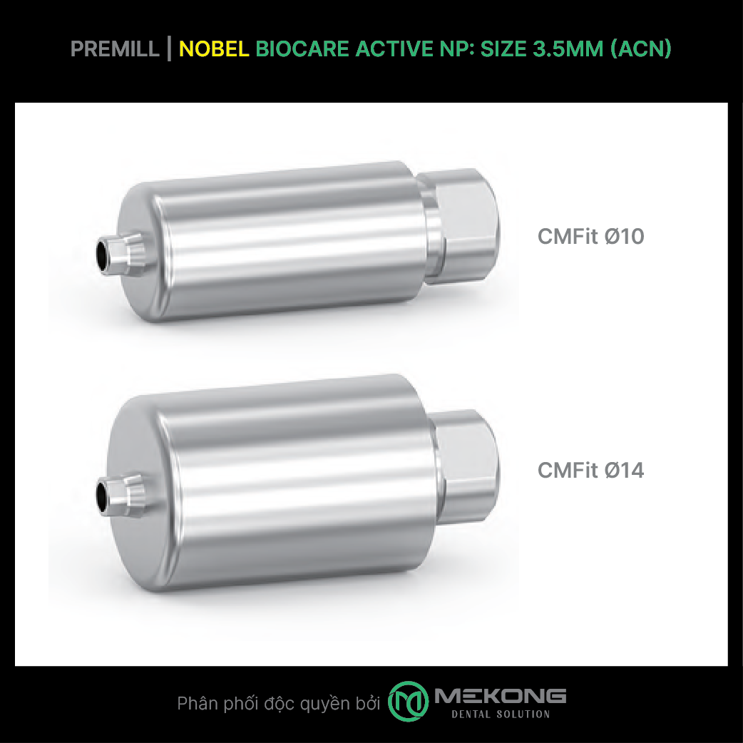 Premill Premill Nobel Biocare Active NP : size 3.5mm (ACN)