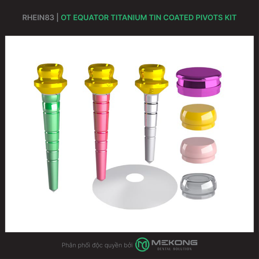 RHEIN83 RHEIN83 | OT Equator Titanium Tin Coated Pivots Kit