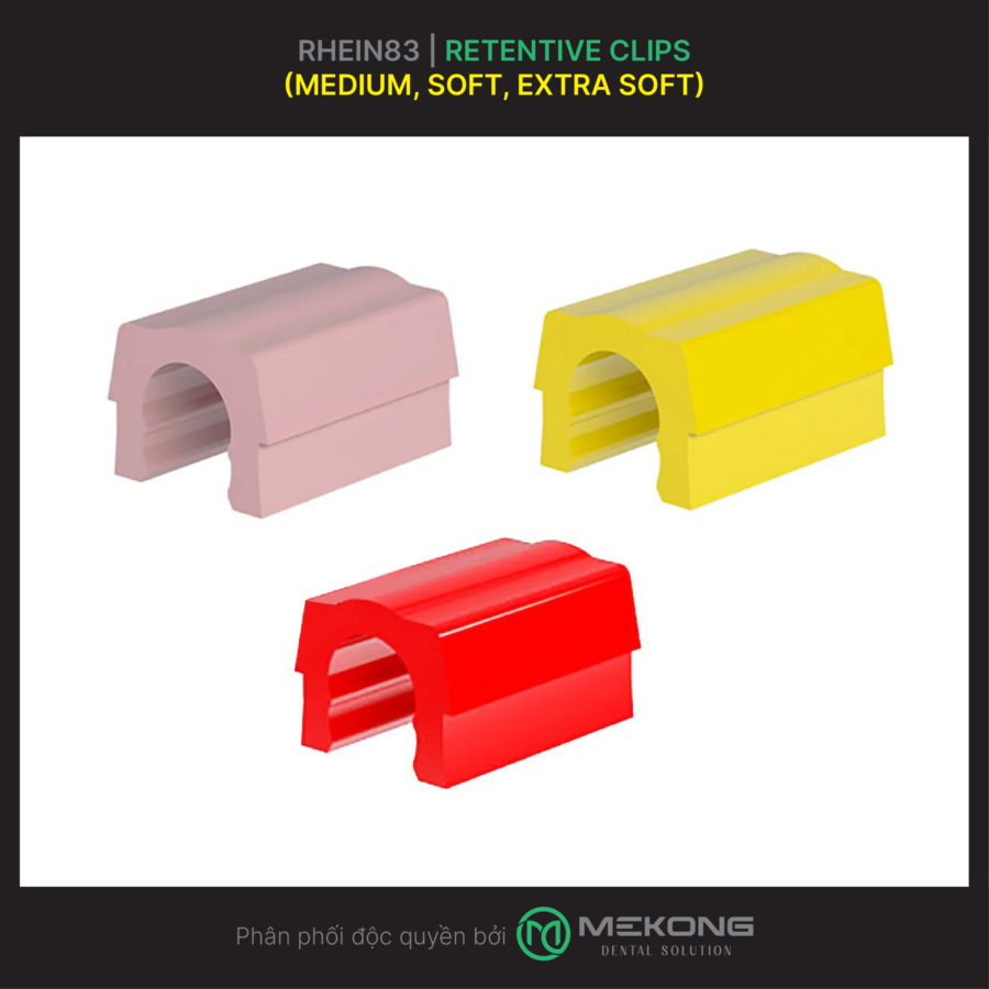Giải pháp attachment phục hình tháo lắp RHEIN83 | Retentive Clips