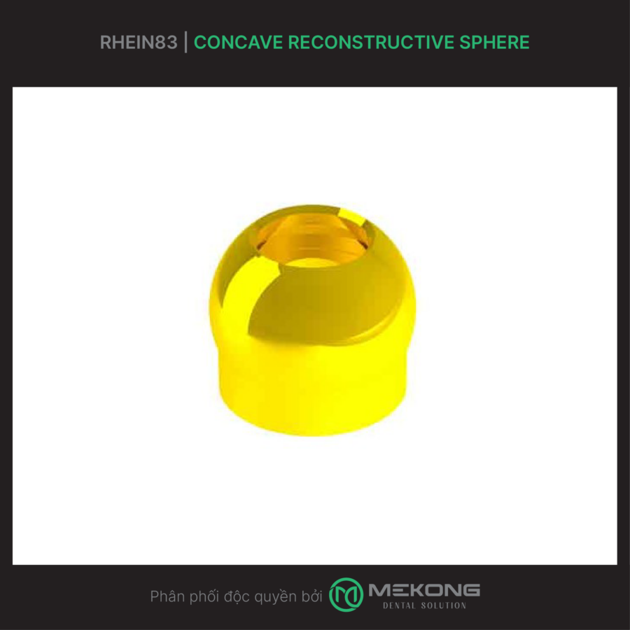 Giải pháp attachment phục hình tháo lắp RHEIN83 | Concave Reconstructive Sphere