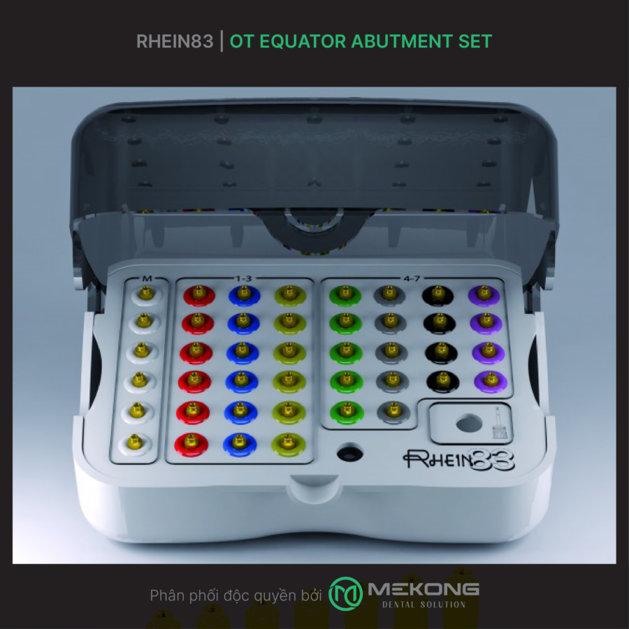 Fixed Prosthesis OT Bridge RHEIN83 | OT Equator Abutment Set