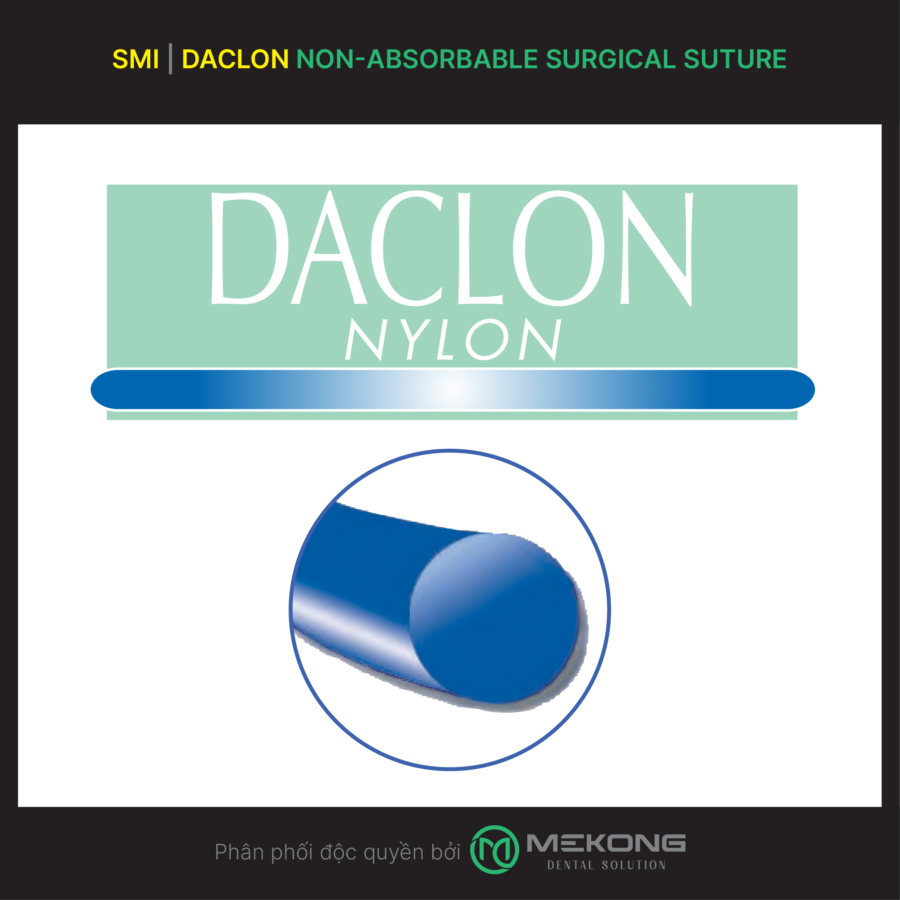SẢN PHẨM SMI | Chỉ không tiêu DACLON Surgical suture