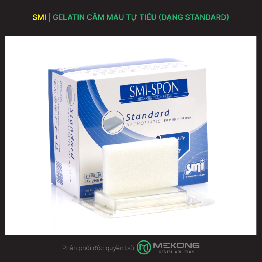 SẢN PHẨM SMI | Gelatin cầm máu tự tiêu (Dạng Standard)