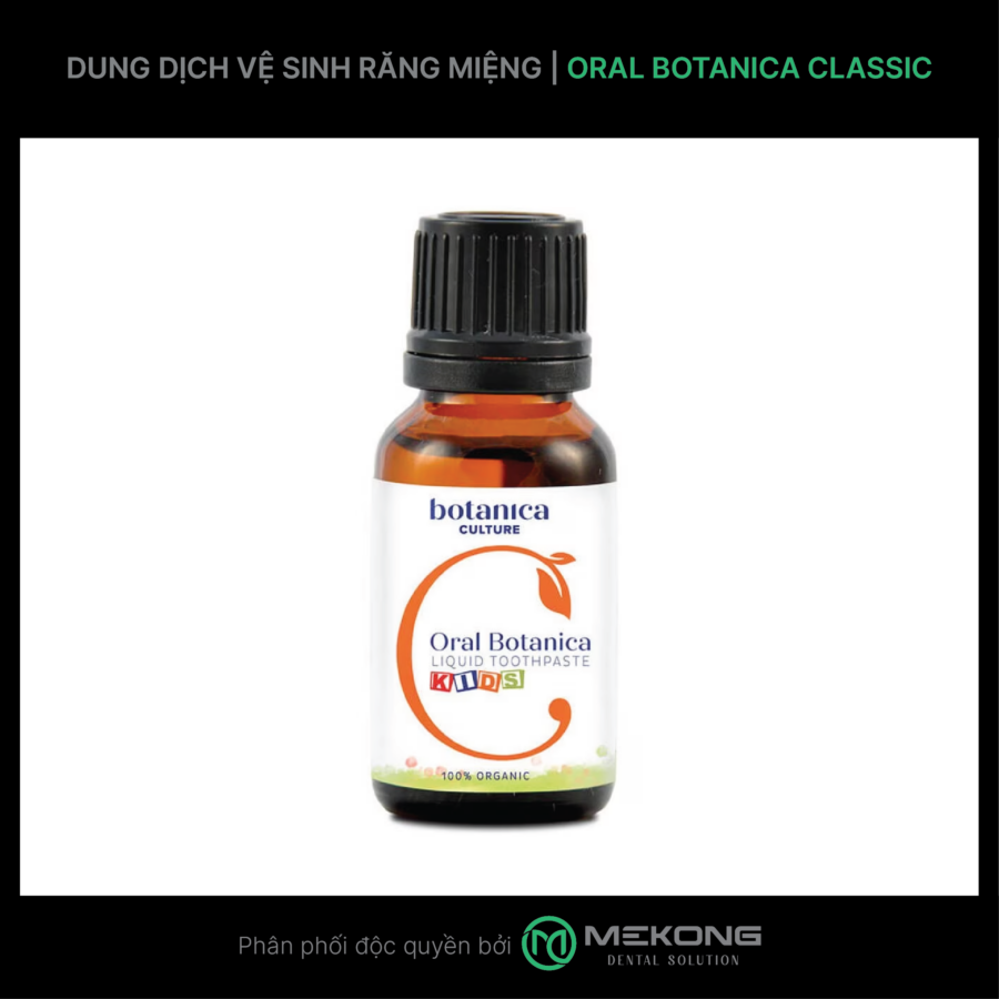 Dung dịch vệ sinh răng miệng BOTANICA KIDS | Vệ sinh răng miệng hữu cơ 100% tự nhiên (cho trẻ em)