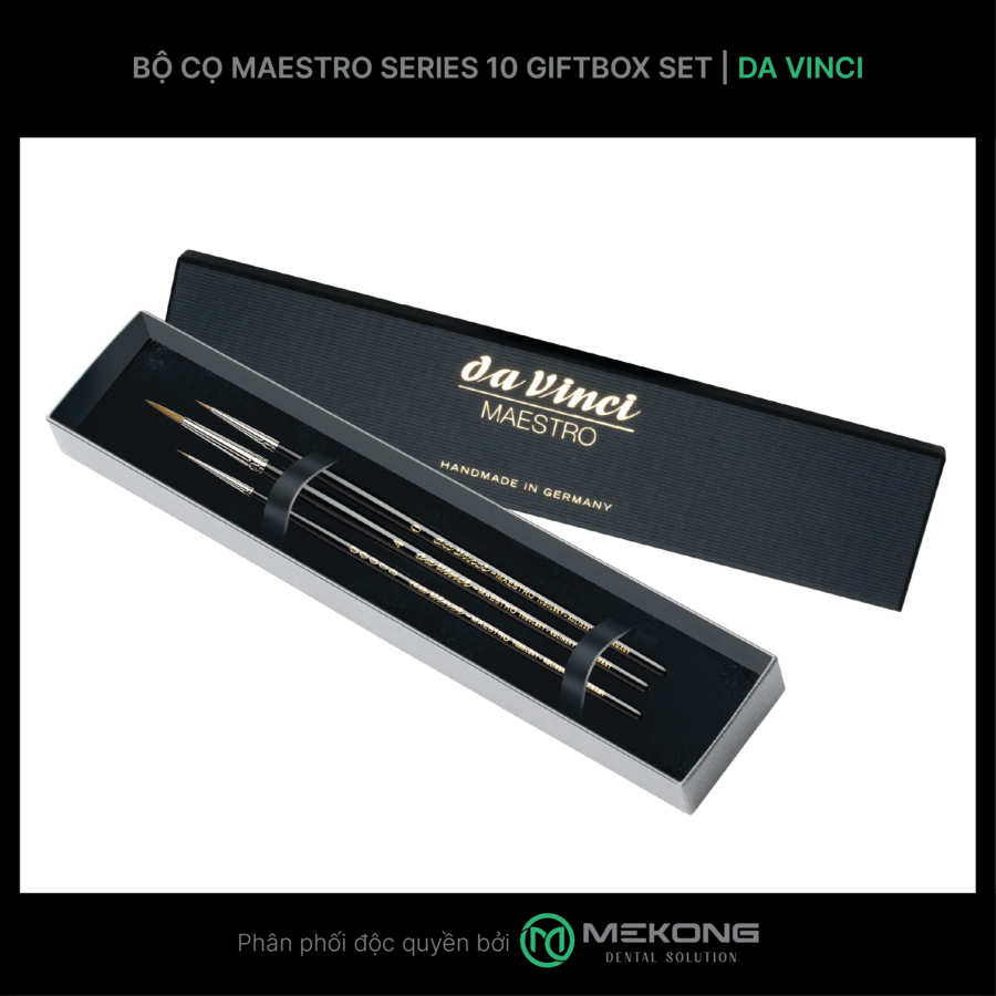 Cọ labo Da Vinci DA VINCI | Bộ cọ Maestro Series 10 Giftbox Set