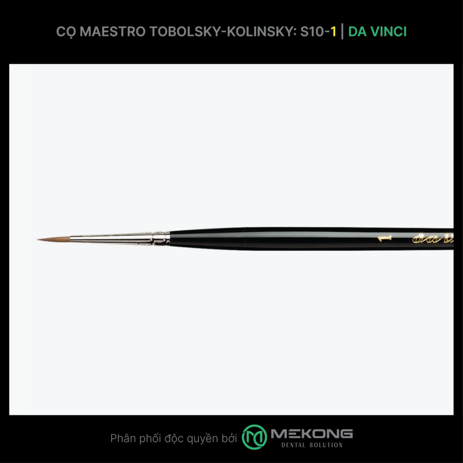 Cọ labo Da Vinci DA VINCI | Cọ Maestro Tobolsky-Kolinsky Serie10 (Số 1)