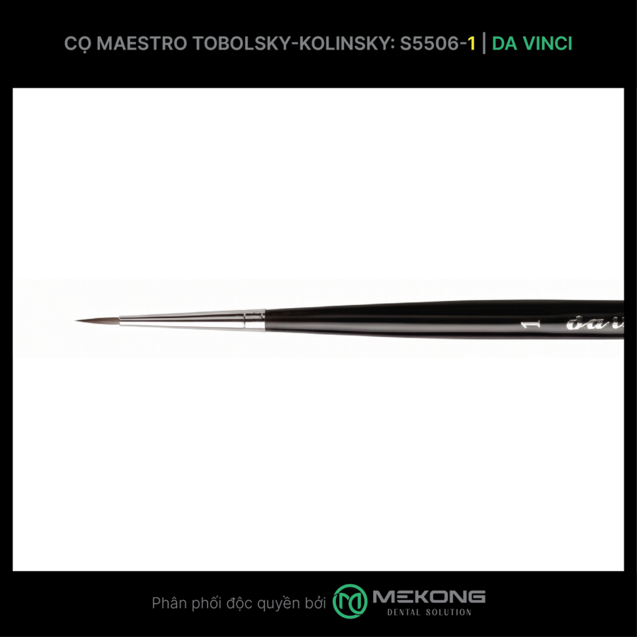Cọ labo Da Vinci DA VINCI | Cọ Maestro Tobolsky-Kolinsky S5506 (Số 1)